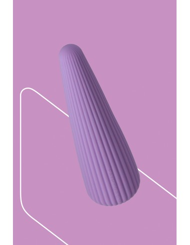 Vibro rechargeable IcyCone violet - FairyGasm