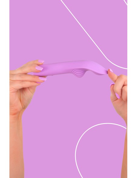 Vibro rechargeable LunaCharm violet - FairyGasm