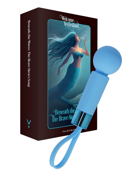 Mini vibro rechargeable Pearlstasy bleu - FairyGasm