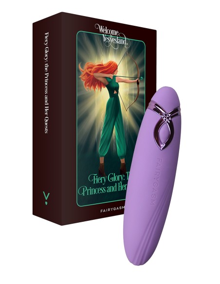 Vibro rechargeable PleasureArrow violet - FairyGasm
