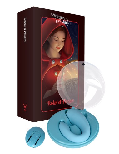 Vibro pour couples PleasureBerry bleu - FairyGasm