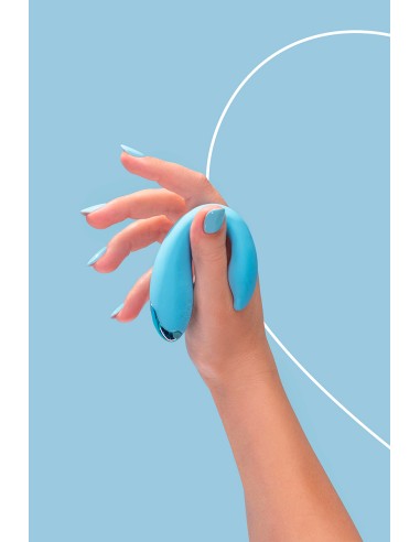 Vibro pour couples PleasureBerry bleu - FairyGasm