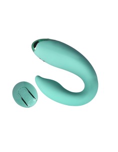 Vibro pour couples PleasureBerry vert - FairyGasm