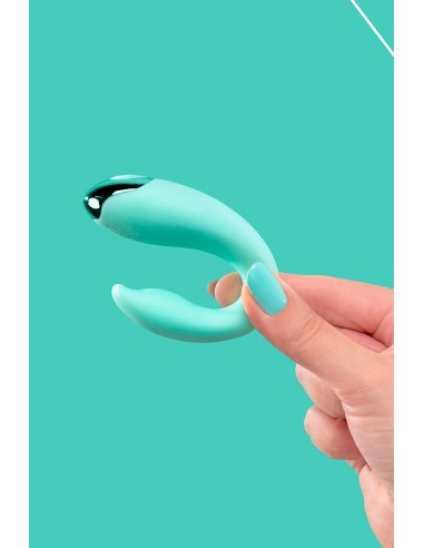 Vibro pour couples PleasureBerry vert - FairyGasm