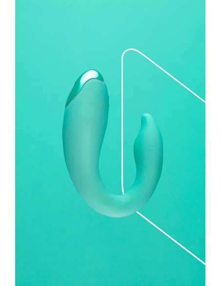 Vibro pour couples PleasureBerry vert - FairyGasm