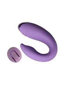 Vibro pour couples PleasureBerry violet - FairyGasm