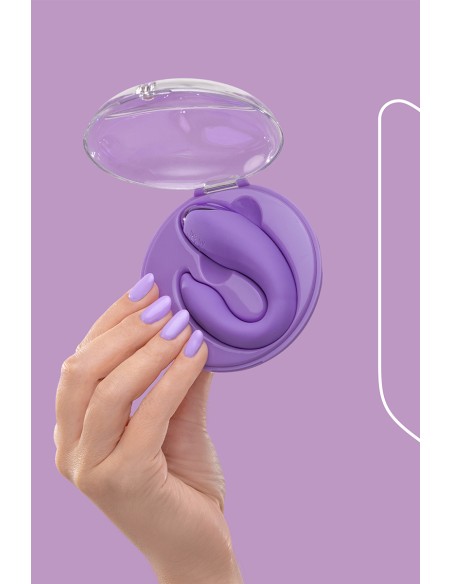 Vibro pour couples PleasureBerry violet - FairyGasm
