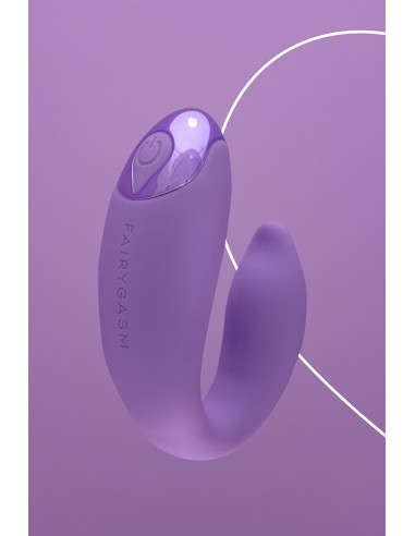 Vibro pour couples PleasureBerry violet - FairyGasm