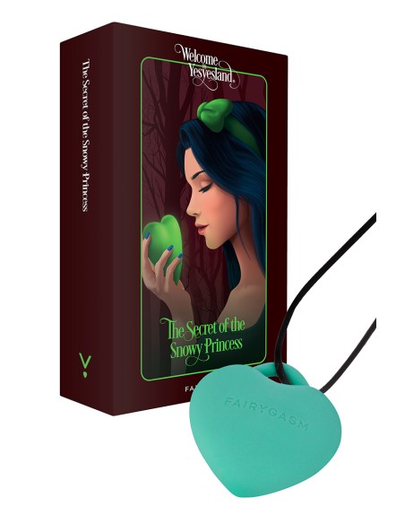 Stimulateur pendentif PleasureStone vert - FairyGasm