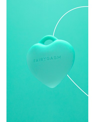 Stimulateur pendentif PleasureStone vert - FairyGasm
