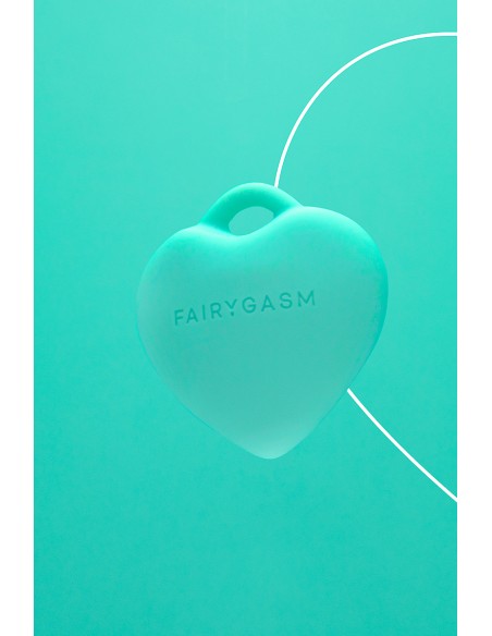 Stimulateur pendentif PleasureStone vert - FairyGasm
