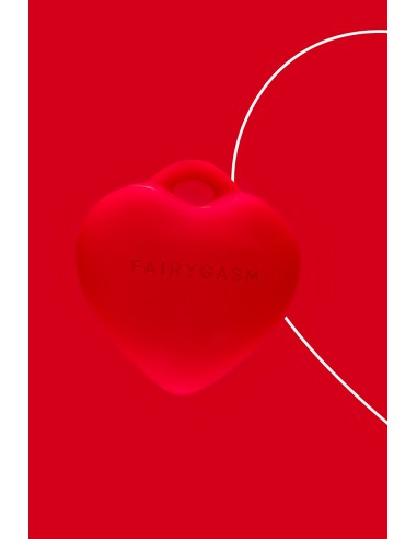 Stimulateur pendentif PleasureStone rouge - FairyGasm