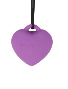 Stimulateur pendentif PleasureStone violet - FairyGasm