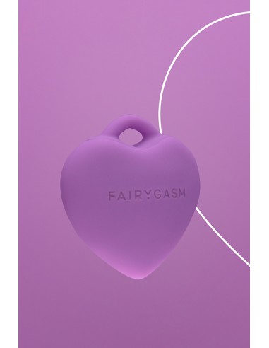 Stimulateur pendentif PleasureStone violet - FairyGasm