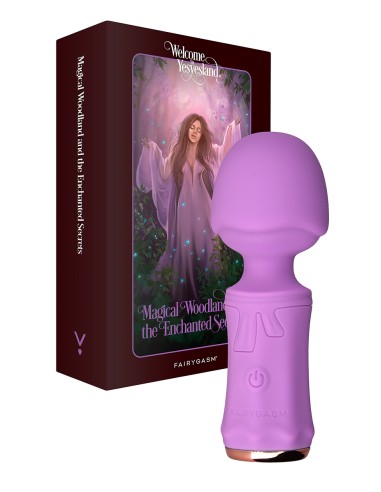 Mini vibro rechargeable SecretFuntasy violet - FairyGasm