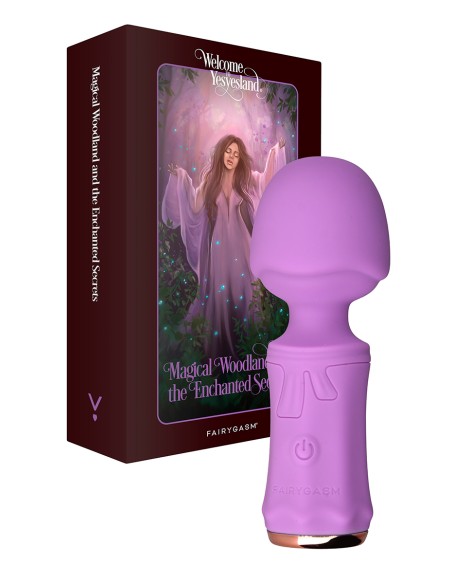 Mini vibro rechargeable SecretFuntasy violet - FairyGasm