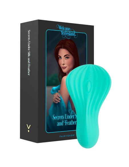 Mini vibro rechargeable SilkenTouch vert - FairyGasm