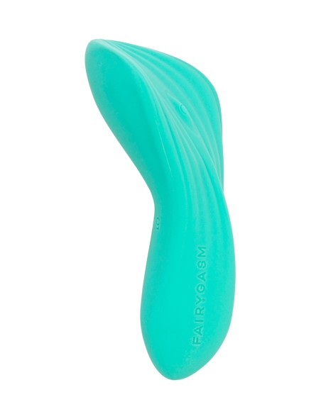 Mini vibro rechargeable SilkenTouch vert - FairyGasm