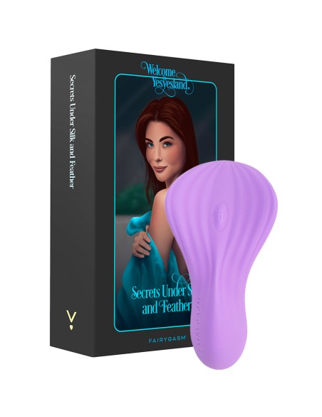 Mini vibro rechargeable SilkenTouch violet - FairyGasm