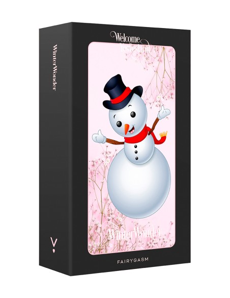 Stimulateur clitoridien rechargeable SnowMan - FairyGasm
