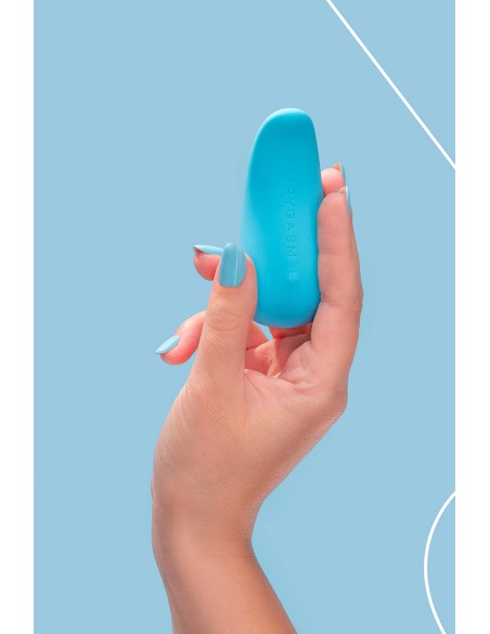Mini vibro rechargeable ThrillLeaf bleu - FairyGasm