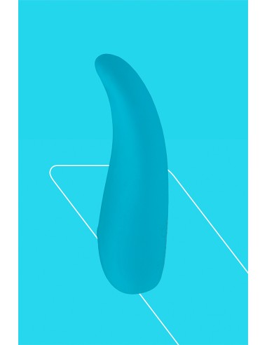 Mini vibro rechargeable ThrillLeaf bleu - FairyGasm