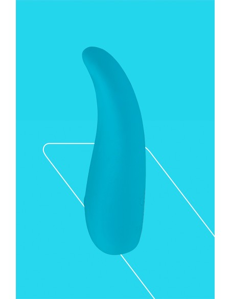 Mini vibro rechargeable ThrillLeaf bleu - FairyGasm
