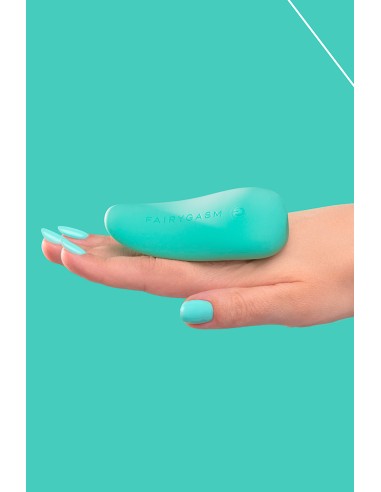 Mini vibro rechargeable ThrillLeaf vert - FairyGasm