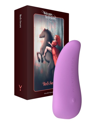 Mini vibro rechargeable ThrillLeaf violet - FairyGasm