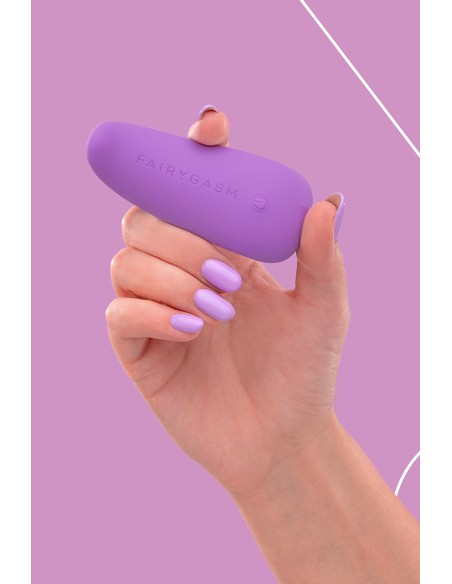 Mini vibro rechargeable ThrillLeaf violet - FairyGasm