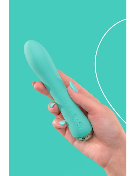 Vibro rechargeable WowGenie vert - FairyGasm