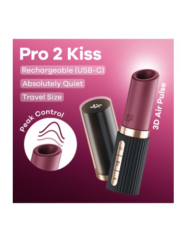 Stimulateur clitoridien Satisfyer Pro 2 Kiss 