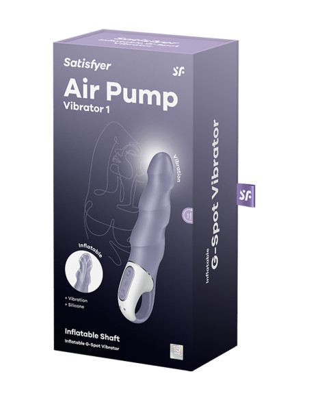 Vibro gonflable Satisfyer Air Pump Vibrator 1