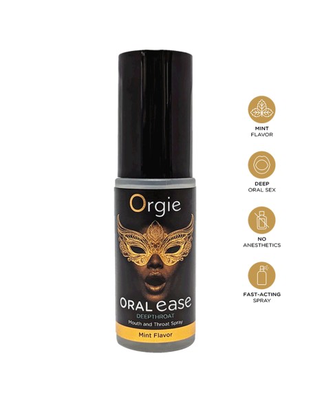 Spray gorge profonde Oral Ease - Orgie