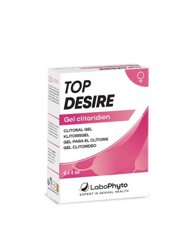 Gel clitoridien Top Desire 6 sachets 4ml