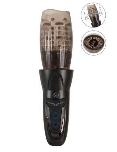 Masturbateur vibrant rotatif et va-et-vient - You2toys