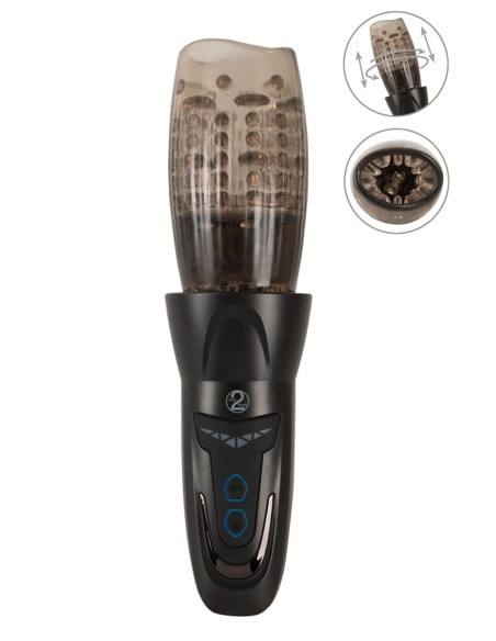 Masturbateur vibrant rotatif et va-et-vient - You2toys