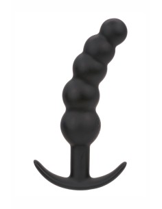 Plug anal Vibrant avec 5 perles - Calexotics