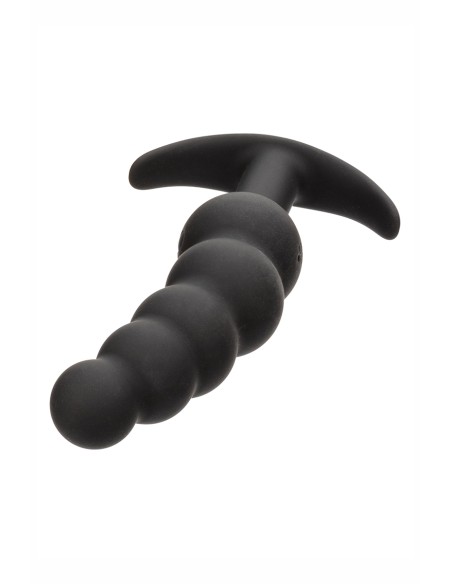 Plug anal Vibrant avec 5 perles - Calexotics