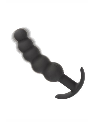 Plug anal Vibrant avec 5 perles - Calexotics