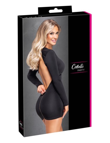 Mini robe noire - Cottelli PARTY