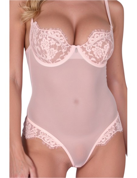 Body rose pâle Zovel - Passion