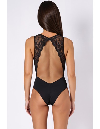 Body noir Evalie - Passion