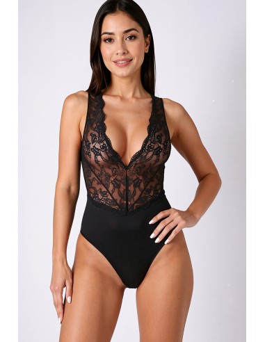 Body noir Evalie - Passion