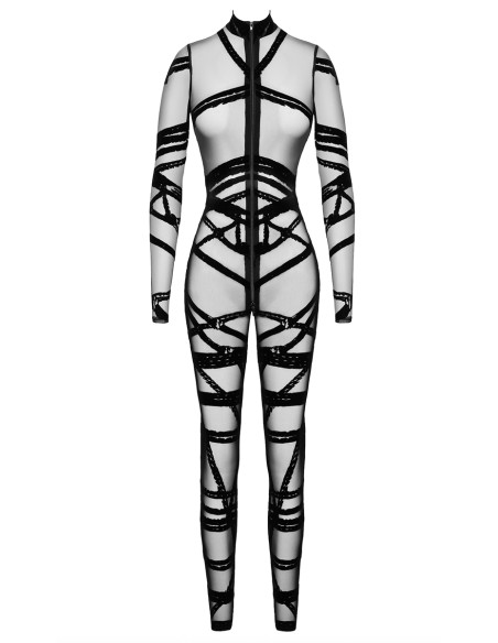 Combinaison floquée Bondesque F357 - Noir Handmade