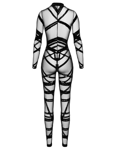 Combinaison floquée Bondesque F357 - Noir Handmade