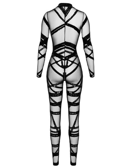 Combinaison floquée Bondesque F357 - Noir Handmade