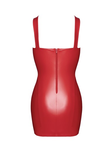 Mini robe lacée Bombshell F364 - Noir Handmade