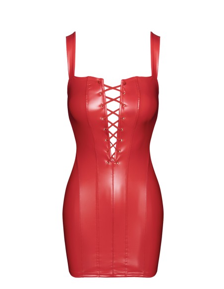 Mini robe Bombshell F367 - Noir Handmade