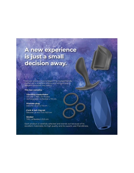 coffret 4 sextoys pour homme - Magic Shiver